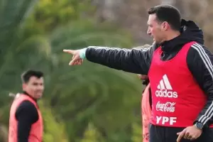 Scaloni y una duda para la semi: �Qui�n ser� el 5?