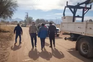 Ec Sapem trabaj en el sistema elctrico de Tinogasta