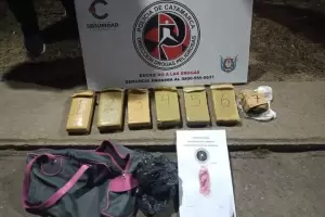 Detuvieron a un pasajero que trasladaba ms de 4 kilos de marihuana entre sus pertenencias