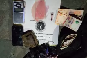 Can detect cuatro kilos y medio de marihuana que viajaban en una valija