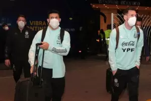 La Selecci�n Argentina arrib� a R�o con la valija cargada de ilusiones
