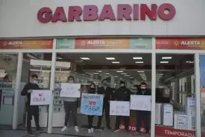 Garbarino: comenz el paro por tiempo indeterminado