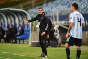 Scaloni comienza a definir el equipo que ir� por la gloria ante Brasil
