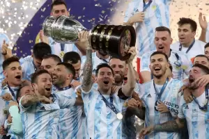 Argentina es el campen de la Copa Amrica, con un golazo de Di Mara