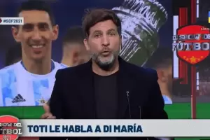 Toti Pasman le contest� a la mujer de Di Mar�a: "Me equivoqu�, pero no pido perd�n"