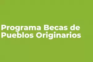 Pago de Becas de Pueblos Originarios