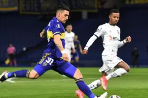 Boca jug mejor, pero no pudo pasar del cero ante Mineiro en la ida de octavos