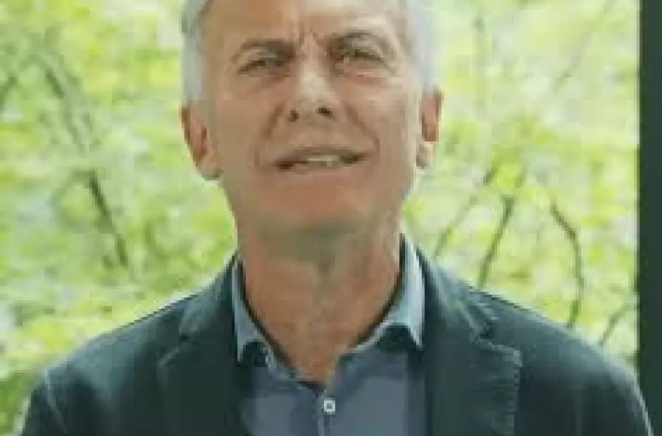 Captura de pantalla del video del ex presidente
