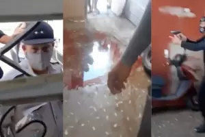 Polica entr a la casa de un manifestante y le dispar frente a sus hijos