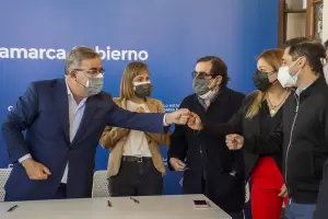 Jalil anunci ms viviendas y obras por medio de la Caja de Crdito