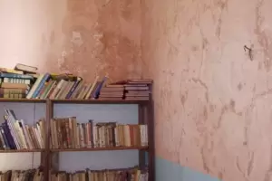 Denuncian que una Biblioteca  estara en total abandono