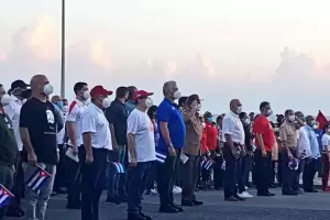 El rgimen de Cuba organiz una marcha a seis das de las protestas contra el gobierno