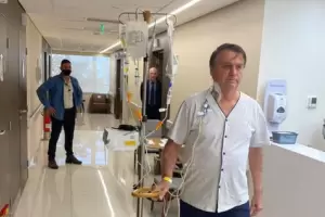 Jair Bolsonaro recibi el alta tras cuatro das de internacin por una obstruccin intestinal
