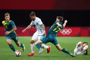 Argentina perdi ante Australia en su debut en los Juegos Olmpicos