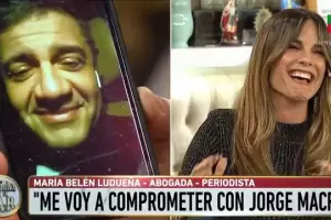 Jorge Macri le propuso casamiento a Mara Beln Luduea en vivo