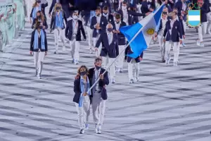 Emocionante: as fue el desfile de Argentina en la apertura de los Juegos Olmpicos