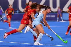 Las Leonas se recuperaron y golearon a Espaa