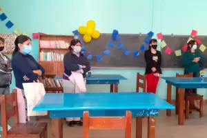 Critas abri otra casita de merienda reforzada para nios