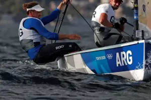 Buen debut de Olezza en la clase Finn