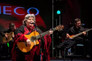 El Poncho le brind un clido homenaje a la figura de Fray Mamerto Esqui