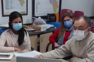 Severini se reuni� con la Comisi�n de Salud de la C�mara de Senadores