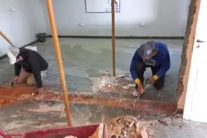 Avanzan las obras de remodelacin en el Centro Teraputico Provincial