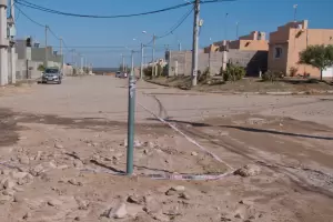 Vecinos reclaman el mal estado de las calles en Valle Chico