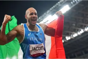 El italiano Lamont Marcell Jacobs, la gran sorpresa: gan los 100 metros y es el sucesor de Bolt