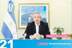 Alberto Fern�ndez propuso discutir la duraci�n de los jueces en sus cargos