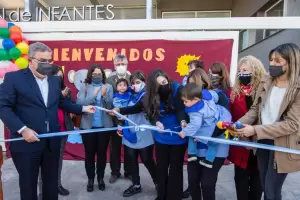 Inauguraron el Jard�n Maternal N� 2 del CAPE