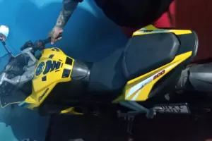 Recuperaron la moto robada en La Alameda