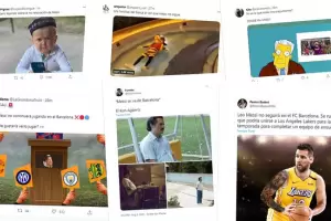 Era obvio: catarata de memes por la salida de Messi y la reaccin del Kun Agero