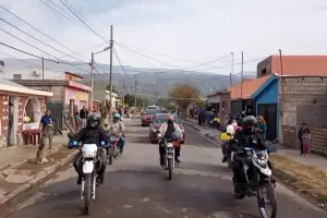 Caravana por el Da de San Cayetano en el norte capitalino