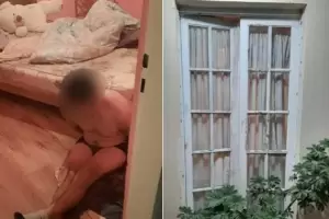 Un hombre ebrio rompi los vidrios de una casa ajena, ingres y se acost a dormir