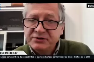 Media sancin para incorporar el nuevo smbolo de accesibilidad internacional en la provincia