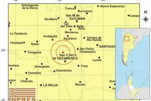 Catamarca volvi a temblar: el sismo fue de 3 grados