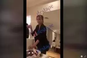 Se conocieron videos del escndalo en Olivos: lo difundieron en la TV Pblica