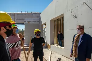 Avanza la construccin de un hotel en Fiambal