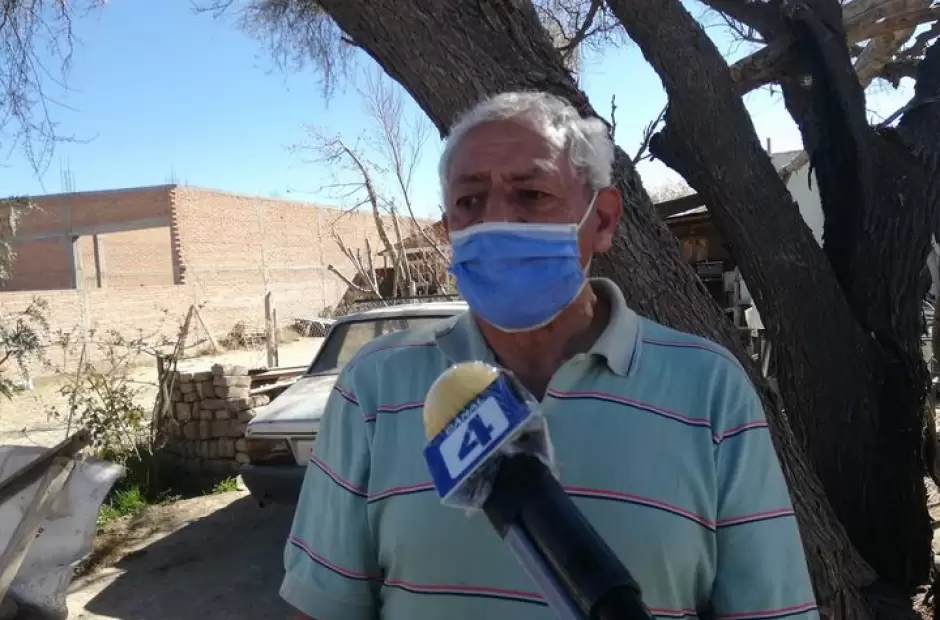 El damnificado con medios de Santa Mar�a