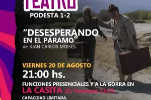 "Desesperando en el P�ramo" en una nueva edici�n de  �Con 1.000 DistINTos Tonos de Teatro�