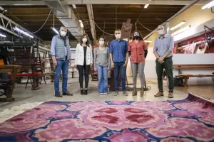 Buscan posicionar la Fbrica de Alfombras por su valor artstico