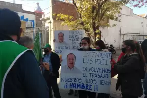 Cesanteados de Recreo se manifiestan frente a la Corte