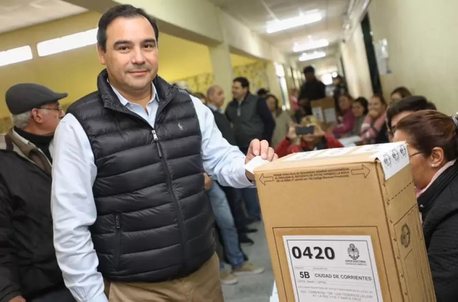 Gustavo Valds, gobernador de Corrientes