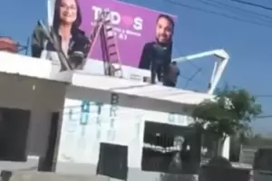 Polmica por cartelera poltica: denunciarn a Zenteno por usar camioneta del municipio
