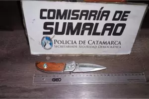 Detuvieron a un hombre que golpe� a su pareja y la amenaz� con una navaja