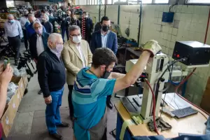 Jalil y �lvarez recorrieron plantas en El Pantanillo