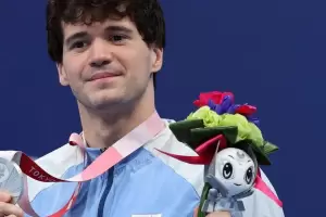 Juegos Paralmpicos: Matas De Andrade gan la medalla de plata en los 100 espalda