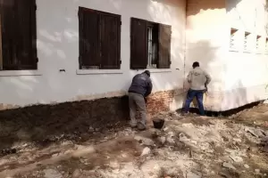 Realizan tareas de mantenimiento en el Hogar Escuela