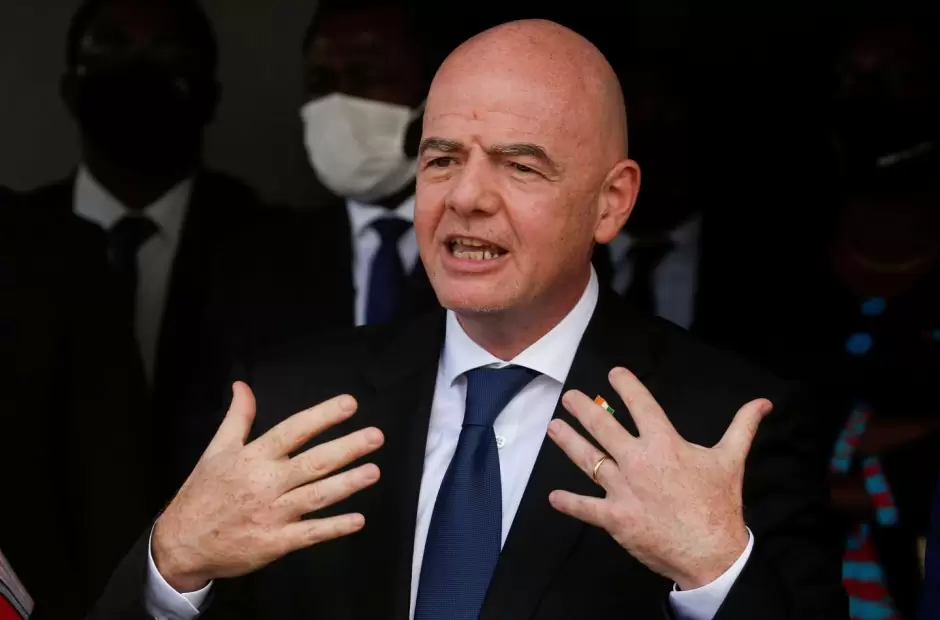 El presidente de la FIFA Gianni Infantino