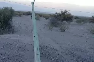 El fuerte viento provoca daos en varios puntos de la provincia